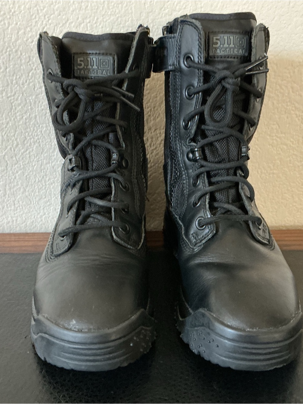 5.11 Women Atac 8" Side Zip Black Tactical Boot Size 6.5 - Picture 3 of 8